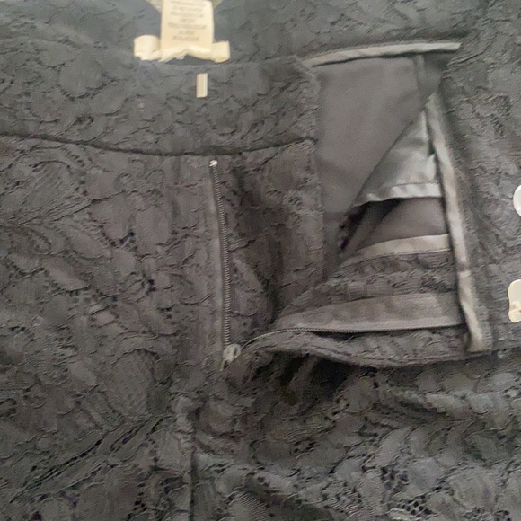 SANS SOUCI SHORTS BLACK LACE NWT - Picture 2 of 5